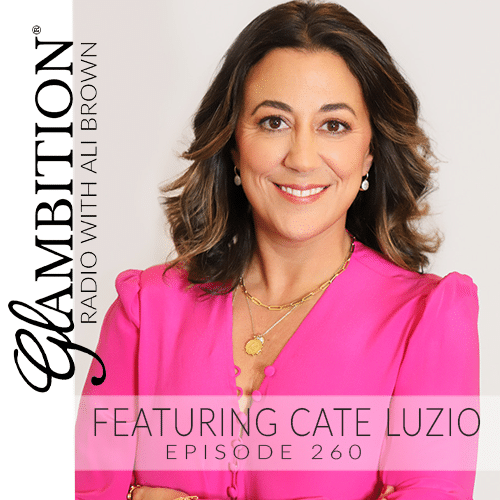 Cate Luzio on Glambition Radio with Ali Brown
