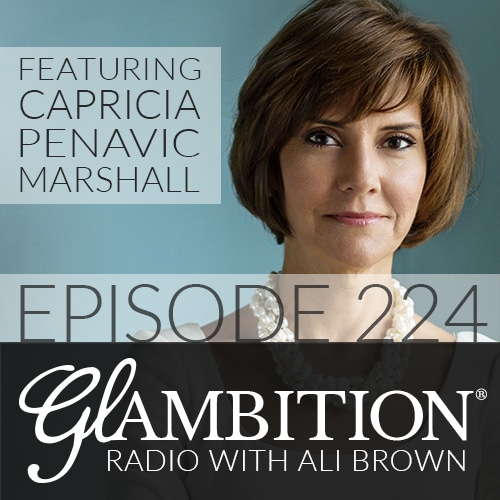 Capricia Penavic Marshall on Glambition Radio with Ali Brown