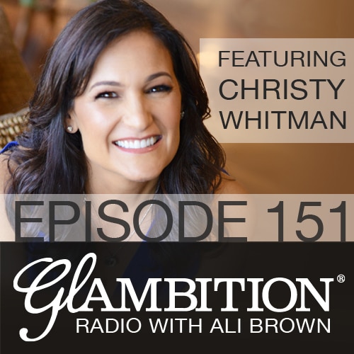 Christy Whitman on Glambition Radio Episode 151 with Ali Brown
