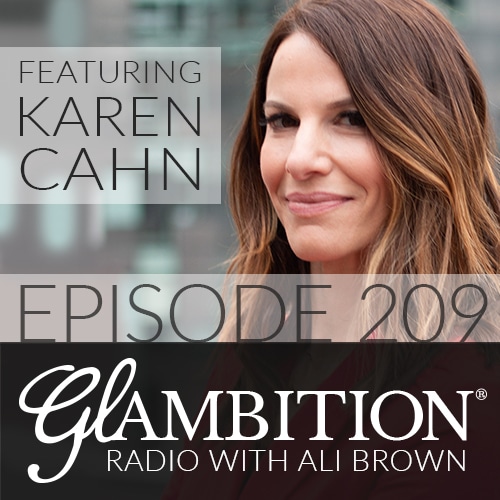 Karen Cahn on Glambition Radio with Ali Brown
