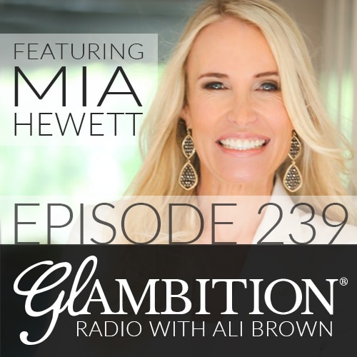 Mia Hewett on Glambition Radio with Ali Brown