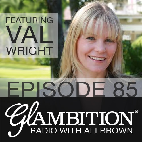 Val Wright on Glambition Radio with Ali Brown